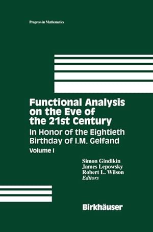 Seller image for Functional Analysis on the Eve of the 21st Century for sale by BuchWeltWeit Ludwig Meier e.K.