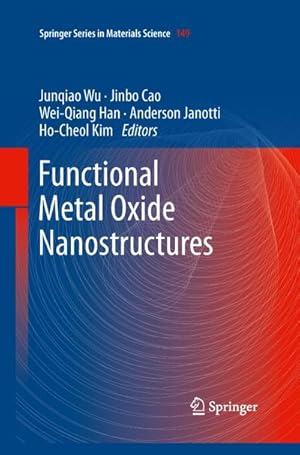 Seller image for Functional Metal Oxide Nanostructures for sale by BuchWeltWeit Ludwig Meier e.K.