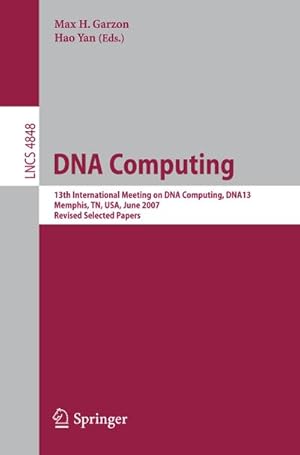 Imagen del vendedor de DNA Computing a la venta por BuchWeltWeit Ludwig Meier e.K.
