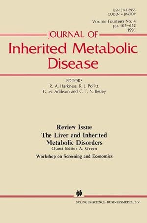 Imagen del vendedor de Journal of Inherited Metabolic Disease a la venta por BuchWeltWeit Ludwig Meier e.K.
