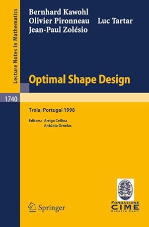 Seller image for Optimal Shape Design for sale by BuchWeltWeit Ludwig Meier e.K.