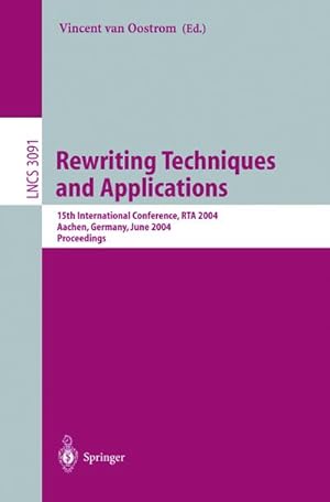 Seller image for Rewriting Techniques and Applications for sale by BuchWeltWeit Ludwig Meier e.K.