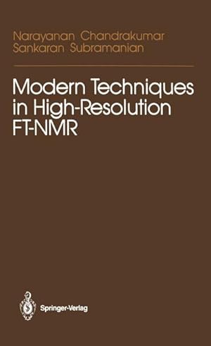 Seller image for Modern Techniques in High-Resolution FT-NMR for sale by BuchWeltWeit Ludwig Meier e.K.