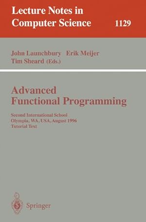 Seller image for Advanced Functional Programming for sale by BuchWeltWeit Ludwig Meier e.K.