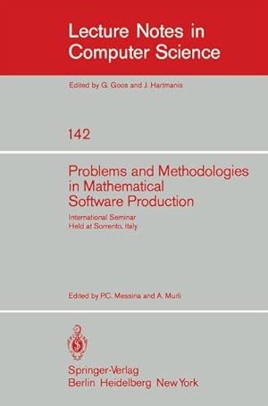 Seller image for Problems and Methodologies in Mathematical Software Production for sale by BuchWeltWeit Ludwig Meier e.K.