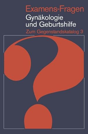 Image du vendeur pour Examens-Fragen Gynkologie und Geburtshilfe mis en vente par BuchWeltWeit Ludwig Meier e.K.