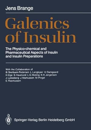 Seller image for Galenics of Insulin for sale by BuchWeltWeit Ludwig Meier e.K.