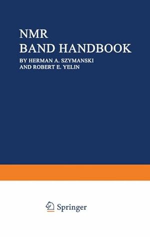 Seller image for NMR Band Handbook for sale by BuchWeltWeit Ludwig Meier e.K.