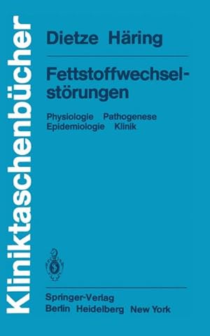 Seller image for Fettstoffwechselstrungen for sale by BuchWeltWeit Ludwig Meier e.K.