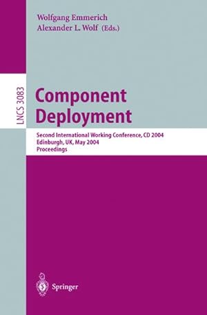 Seller image for Component Deployment for sale by BuchWeltWeit Ludwig Meier e.K.