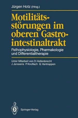 Seller image for Motilittsstrungen im oberen Gastrointestinaltrakt for sale by BuchWeltWeit Ludwig Meier e.K.