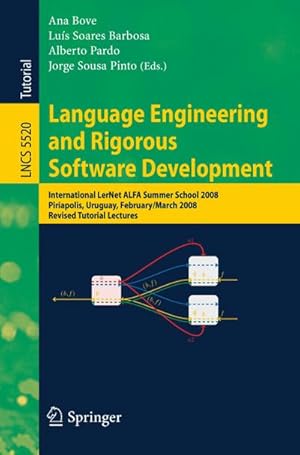 Immagine del venditore per Language Engineering and Rigorous Software Development venduto da BuchWeltWeit Ludwig Meier e.K.