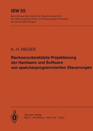 Seller image for Rechneruntersttzte Projektierung der Hardware und Software von speicherprogrammierten Steuerungen for sale by BuchWeltWeit Ludwig Meier e.K.