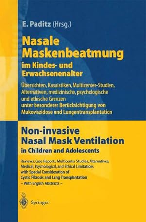 Seller image for Nasale Maskenbeatmung im Kindes- und Erwachsenenalter for sale by BuchWeltWeit Ludwig Meier e.K.