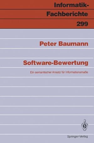 Bild des Verkufers fr Software-Bewertung zum Verkauf von BuchWeltWeit Ludwig Meier e.K.
