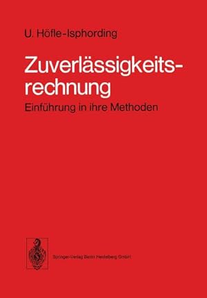 Seller image for Zuverlssigkeitsrechnung for sale by BuchWeltWeit Ludwig Meier e.K.