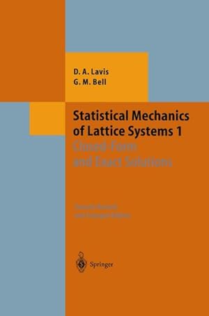 Bild des Verkufers fr Statistical Mechanics of Lattice Systems zum Verkauf von BuchWeltWeit Ludwig Meier e.K.