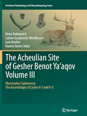 Seller image for The Acheulian Site of Gesher Benot Yaaqov Volume III for sale by BuchWeltWeit Ludwig Meier e.K.