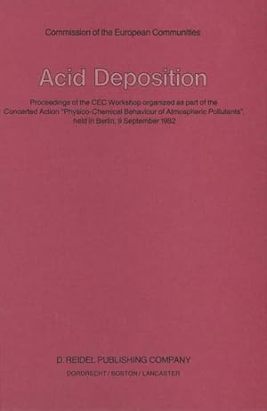 Seller image for Acid Deposition for sale by BuchWeltWeit Ludwig Meier e.K.