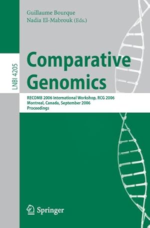 Seller image for Comparative Genomics for sale by BuchWeltWeit Ludwig Meier e.K.