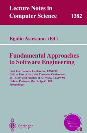 Imagen del vendedor de Fundamental Approaches to Software Engineering a la venta por BuchWeltWeit Ludwig Meier e.K.