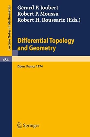Seller image for Differential Topology and Geometry for sale by BuchWeltWeit Ludwig Meier e.K.