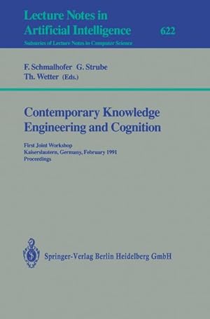 Bild des Verkufers fr Contemporary Knowledge Engineering and Cognition zum Verkauf von BuchWeltWeit Ludwig Meier e.K.