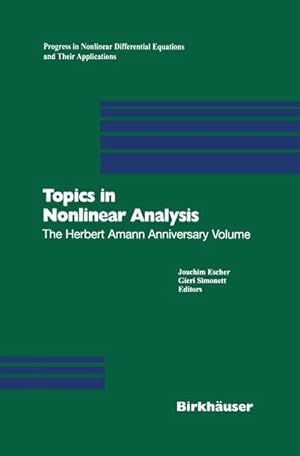 Seller image for Topics in Nonlinear Analysis for sale by BuchWeltWeit Ludwig Meier e.K.