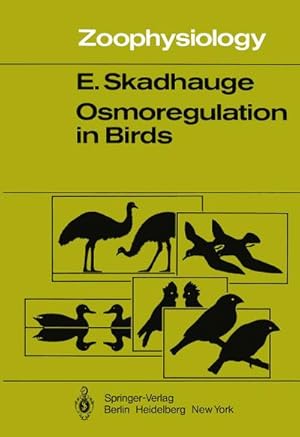 Bild des Verkufers fr Osmoregulation in Birds zum Verkauf von BuchWeltWeit Ludwig Meier e.K.