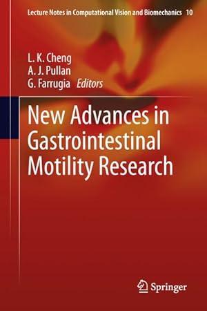 Image du vendeur pour New Advances in Gastrointestinal Motility Research mis en vente par BuchWeltWeit Ludwig Meier e.K.