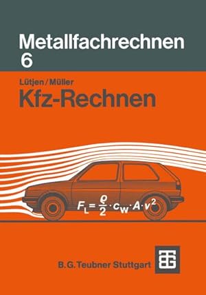 Seller image for Kfz-Rechnen for sale by BuchWeltWeit Ludwig Meier e.K.