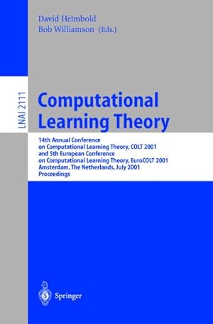 Immagine del venditore per Computational Learning Theory venduto da BuchWeltWeit Ludwig Meier e.K.