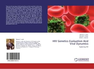 Imagen del vendedor de HIV Genetics Evaluation And Viral Dynamics a la venta por BuchWeltWeit Ludwig Meier e.K.