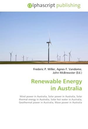 Seller image for Renewable Energy in Australia for sale by BuchWeltWeit Ludwig Meier e.K.