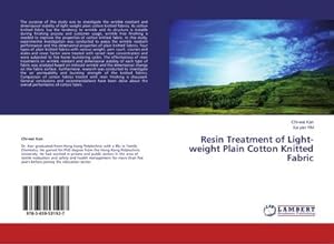 Seller image for Resin Treatment of Light-weight Plain Cotton Knitted Fabric for sale by BuchWeltWeit Ludwig Meier e.K.