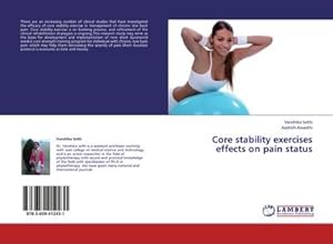 Immagine del venditore per Core stability exercises effects on pain status venduto da BuchWeltWeit Ludwig Meier e.K.