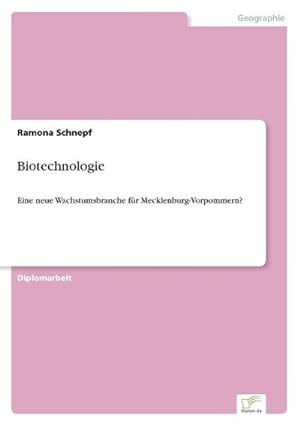 Bild des Verkufers fr Biotechnologie zum Verkauf von BuchWeltWeit Ludwig Meier e.K.