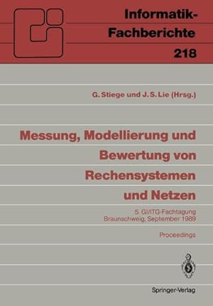 Immagine del venditore per Messung, Modellierung und Bewertung von Rechensystemen und Netzen venduto da BuchWeltWeit Ludwig Meier e.K.