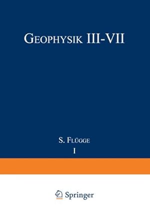 Image du vendeur pour Geophysik III / Geophysics III mis en vente par BuchWeltWeit Ludwig Meier e.K.