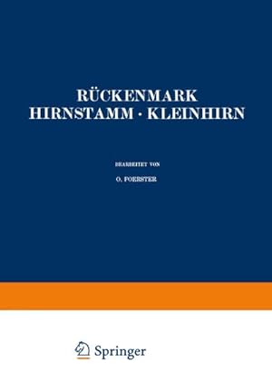 Seller image for Rckenmark Hirnstamm Kleinhirn for sale by BuchWeltWeit Ludwig Meier e.K.