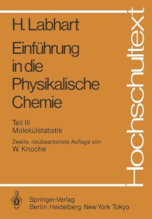 Seller image for Einfhrung in die Physikalische Chemie for sale by BuchWeltWeit Ludwig Meier e.K.