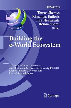 Image du vendeur pour Building the e-World Ecosystem mis en vente par BuchWeltWeit Ludwig Meier e.K.