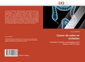 Image du vendeur pour Cancer du colon en occlusion mis en vente par BuchWeltWeit Ludwig Meier e.K.