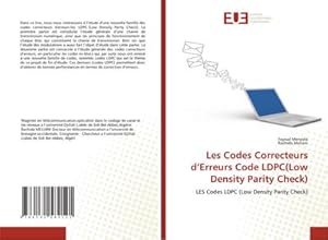 Seller image for Les Codes Correcteurs dErreurs Code LDPC(Low Density Parity Check) for sale by BuchWeltWeit Ludwig Meier e.K.