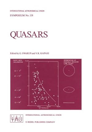 Image du vendeur pour Quasars mis en vente par BuchWeltWeit Ludwig Meier e.K.