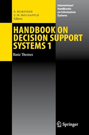 Seller image for Handbook on Decision Support Systems 1 for sale by BuchWeltWeit Ludwig Meier e.K.