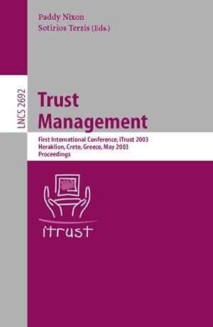 Imagen del vendedor de Trust Management a la venta por BuchWeltWeit Ludwig Meier e.K.