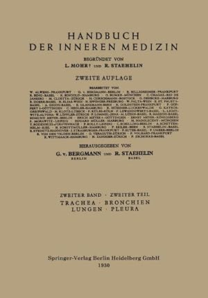 Bild des Verkufers fr Trachea, Bronchien, Lungen, Pleura zum Verkauf von BuchWeltWeit Ludwig Meier e.K.