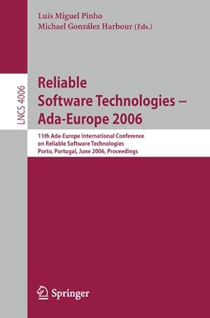 Imagen del vendedor de Reliable Software Technologies -- Ada-Europe 2006 a la venta por BuchWeltWeit Ludwig Meier e.K.