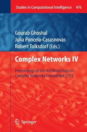 Seller image for Complex Networks IV for sale by BuchWeltWeit Ludwig Meier e.K.